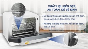 lo chien khong dau hoi nuoc dreamer dka saf118w 18 lit 210622 032553 - LÒ CHIÊN KHÔNG DẦU HƠI NƯỚC 18 LÍT DREAMER DKA SAF118W