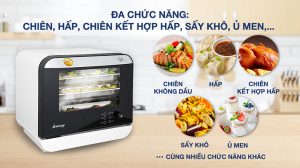 lo chien khong dau hoi nuoc dreamer dka saf118w 18 lit 210622 032558 - LÒ CHIÊN KHÔNG DẦU HƠI NƯỚC 18 LÍT DREAMER DKA SAF118W