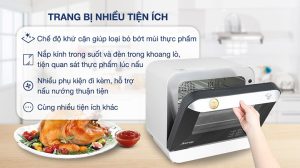 lo chien khong dau hoi nuoc dreamer dka saf118w 18 lit 6a 2 - LÒ CHIÊN KHÔNG DẦU HƠI NƯỚC 18 LÍT DREAMER DKA SAF118W