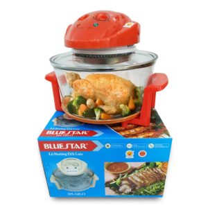 lo nuong thuy tinh bluestar bs 12lo mau do 1584765881 0 - Lò nướng thủy tinh BLUESTAR BS-12LO (Màu đỏ)