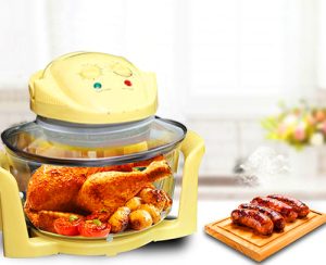 lo nuong thuy tinh bluestar bs 12lo mau vang 1584764558 2 - Lò nướng thủy tinh BLUESTAR BS-12LO (Màu Vàng)