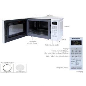 lo vi song panasonic palm nn st253wyue 20 lit 1527241750 0 - Lò vi sóng Panasonic PALM-NN-ST253WYUE 20 lít