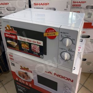 lo vi song sharp r 201vn w 1638601495 2 - Lò vi sóng Sharp R-201VN-W