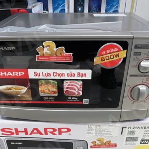 lo vi song sharp r 21a1svn 1613308221 3 - Lò vi sóng Sharp R-21A1(S)VN