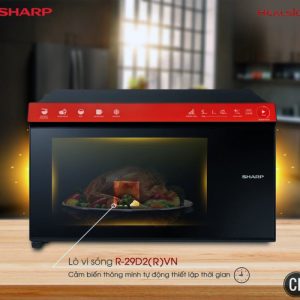 lo vi song sharp r 29d2rvn 1613308006 3 - Lò vi sóng Sharp R-29D2(R)VN