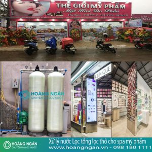 Hệ thống Lọc tổng lọc thô cho spa mỹ phẩm