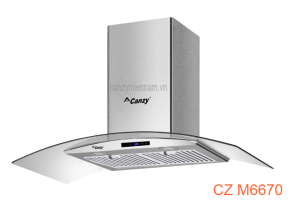 Máy hút khói kính cong CANY CZ M6670