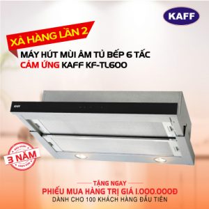 Máy hút mùi âm tủ bếp 6 tấc KAFF KF-TL600