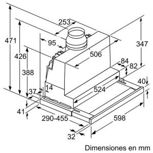 may hut mui am tu bosch dfs067j50b - Máy hút mùi Bosch DFS067J50B