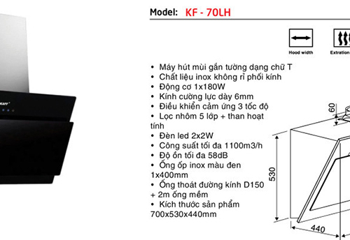 may hut mui bep 7 tac gan tuong chu t kaff kf 70lh 1573379837 1 - Máy hút mùi bếp 7 tấc gắn tường chữ T KAFF KF-70LH may hut mui bep 7 tac gan tuong chu t kaff kf 70lh 1573379837 1 - Máy hút mùi bếp 7 tấc gắn tường chữ T KAFF KF-70LH