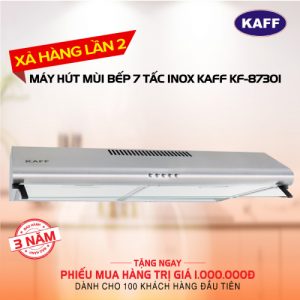 Máy hút mùi bếp 7 tấc khung INOX KAFF KF-8730I