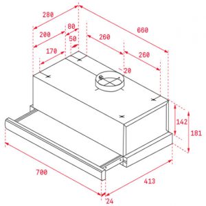 may hut mui bep am tu 7 tac teka tl 7420 1578544990 1 - Máy hút mùi bếp âm tủ 7 tấc TEKA TL-7420