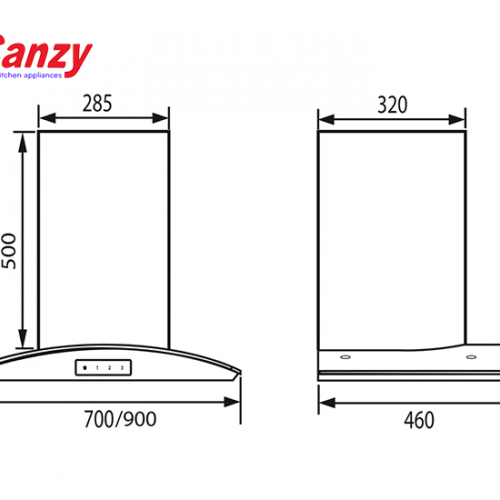 may hut mui bep kinh cong cam ung 9 tac canzy cz d900 1569384349 2 - Máy hút mùi bếp kính cong cảm ứng 9 tấc Canzy CZ-D900 may hut mui bep kinh cong cam ung 9 tac canzy cz d900 1569384349 2 - Máy hút mùi bếp kính cong cảm ứng 9 tấc Canzy CZ-D900