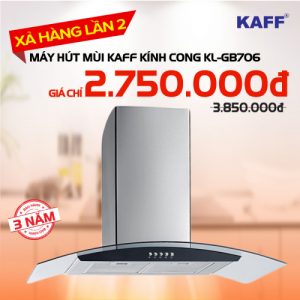Máy hút mùi bếp kính cong KAFF KF-GB706