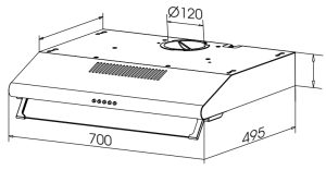 may hut mui co dien faster fs 0470p 1 - Bếp Điện Từ Eurosun EU-TE226 Plus