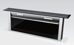 may hut mui ke faster fs 90hfb - Máy hút mùi âm kệ FASTER Down Draff Glass FS 90HFB
