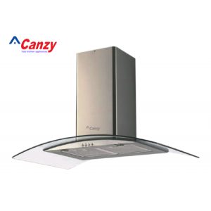 Máy hút mùi kính bếp kính cong 9 tấc CANZY CZ-3388-90