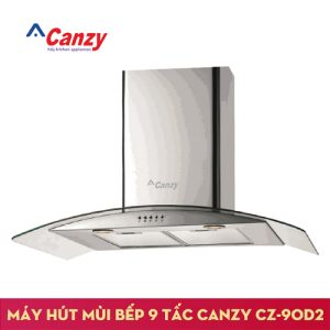 Máy hút mùi kính bếp kính cong 9 tấc CANZY CZ-90D2