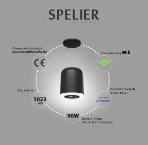 may hut mui spelier sp 850 g 6 - Máy hút mùi Spelier SP 850G