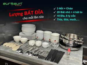 may rua bat eurosun sms78eu12eb 7 - Máy rửa bát Eurosun SMS78EU12EB