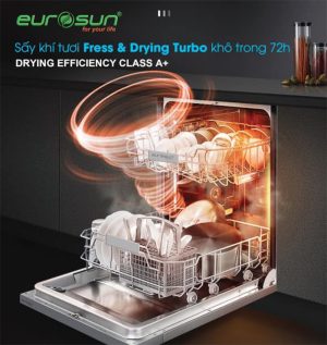 may rua bat eurosun sms78eu12eb 8 - Máy rửa bát Eurosun SMS78EU12EB