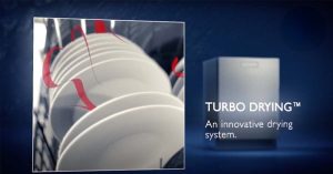 may rua bat fandi fd sms14eu68e say turbo drying - Máy rửa bát Fandi FD-SMS14EU68E