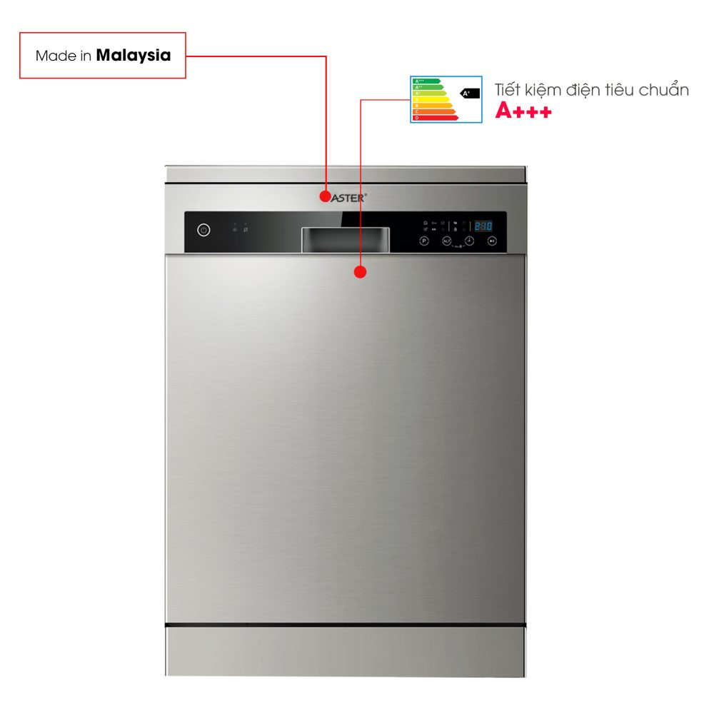 may rua bat faster sms633as 27 - Máy rửa bát Faster SMS 633AS may rua bat faster sms633as 27 - Máy rửa bát Faster SMS 633AS