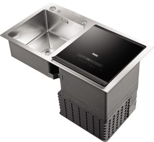 Máy rửa bát kết hợp chậu rửa Kaff KF-SWM6
