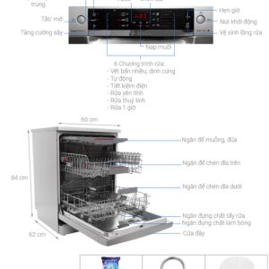 may rua chen bat bosch hmhsms46mi05e 1579144008 0 - Máy rửa chén bát BOSCH HMH.SMS46MI05E