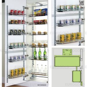Tủ kho EuroGold MC040660 inox 6 tầng cánh mở