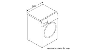 mcz 00390903 10800 wm16y840 en sg - Máy giặt BOSCH HMH.WAW32640EU|Serie 8