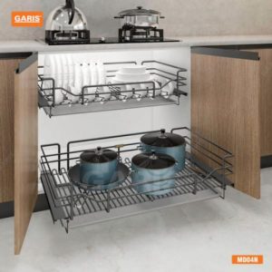 Giá xoong nồi dạng nan cánh mở Garis MD04.80N