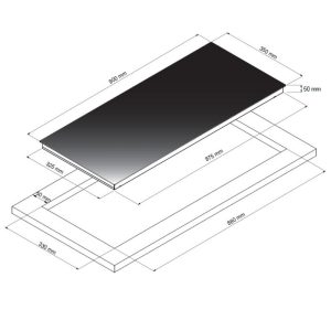 mia f3b 1 - Bếp điện từ kết hợp DUDOFF Mia F3B