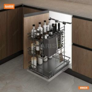 Giá gia vị dao thớt chai lọ Garis MM02.40N