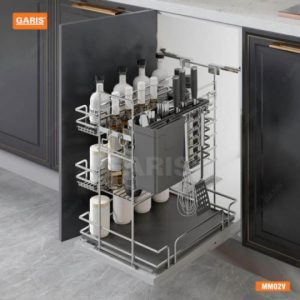 Giá dao thớt gia vị chai lọ Garis MM02.30V