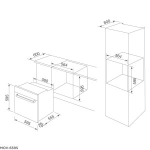 mov 659s - Lò nướng Malloca MOV-659S