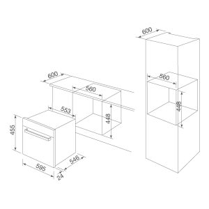 mw 40cp 1 - Lò Vi Sóng Malloca âm tủ MW-40CP