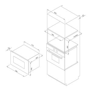 Lò vi sóng Malloca MW 927BG (Kính đen)