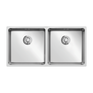 CHẬU RỬA CHÉN BÁT KONOX KN7544DUB Siphon, giá úp bát inox
