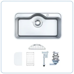 nn995d copy igiqovio 1 - CHẬU RỬA BÁT NOBINOX ROSA NN995D