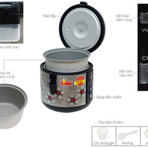 noi com dien sharp ks nr181stv 1613308292 0 - Nồi cơm điện Sharp KS-NR181STV