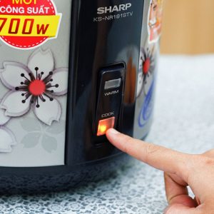 noi com dien sharp ks nr181stv 1613308293 4 - Nồi cơm điện Sharp KS-NR181STV