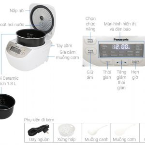 noi com dien tu panasonic sr cp188nra 1612517513 3 - Nồi cơm điện tử Panasonic SR-CP188NRA