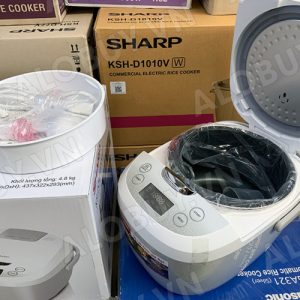 noi com dien tu sharp ks com180ev gy 1613308198 2 - Nồi cơm điện tử Sharp KS-COM180EV-GY