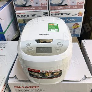 noi com dien tu sharp ks com186ev gl 1613308503 3 - Nồi cơm điện tử Sharp KS-COM186EV-GL