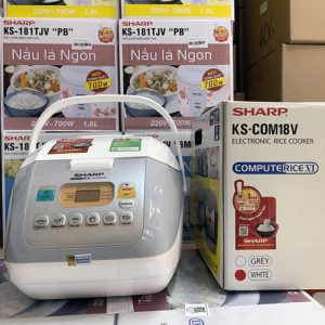 noi com dien tu sharp ks com18v 1613308108 0 - Nồi cơm điện tử Sharp KS-COM18V