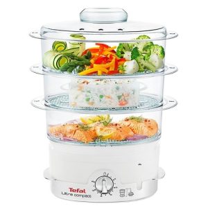 noi hap 3 tang tefal vc1006 1 - Nồi hấp 3 tầng Tefal VC1006