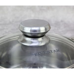 noi inox 3 day nap kinh 20cm fivestar n20 3dg 1575098294 2 - Nồi inox 3 đáy nắp kính 20cm Fivestar N20-3DG