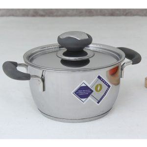 noi inox 3 day quai silicone 16cm fivestar n16 3dc 1575089448 6 - Nồi inox 3 đáy quai silicone 16cm Fivestar N16-3DC