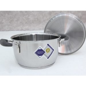 noi inox 3 day quai silicone 16cm fivestar n16 3dc 1575089448 7 - Nồi inox 3 đáy quai silicone 16cm Fivestar N16-3DC
